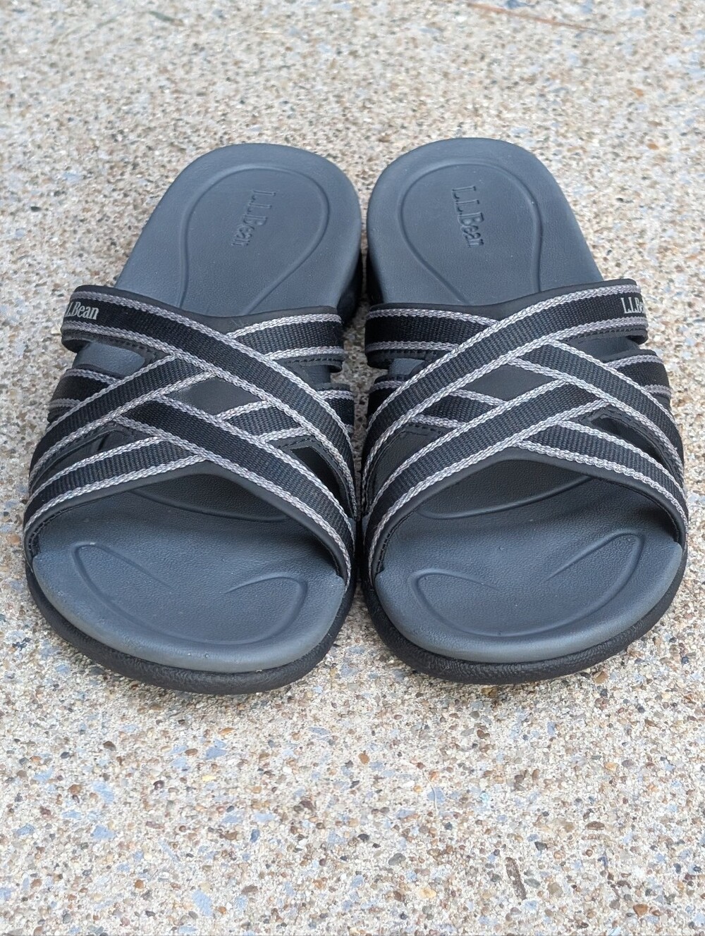 L.L. Bean Womens Boothbay Slides Size 8 - Picture 3 of 8